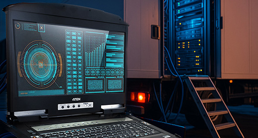 2種聰明方式提升機櫃效率：LCD KVM 應用